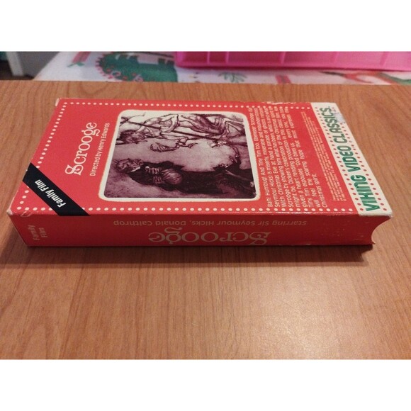 Scrooge 1935 VHS - 1986 Viking Video Release - Picture 6 of 7